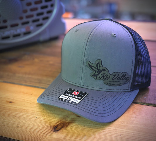 Rio Valley Leather Patch Trucker Hat